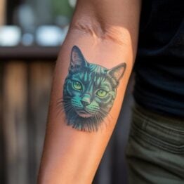 Mind-Blowing Cat Art & Tattoos