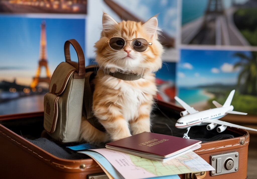 Jet-Setting with Whiskers: Tips for Stress-Free Cat Travel